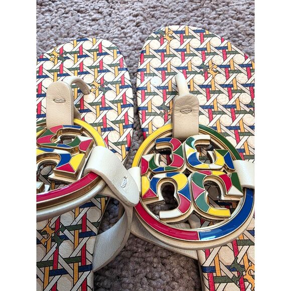 Tory Burch Enamel Miller Soft Sandal 7.5 - Picture 8 of 10